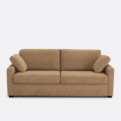 Sofá-cama, em veludo, látex, Timor LA REDOUTE INTERIEURS