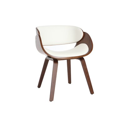 Chaise design pieds bois BENT MILIBOO