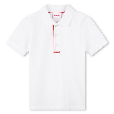 Polo manches courtes en coton HUGO KIDSWEAR