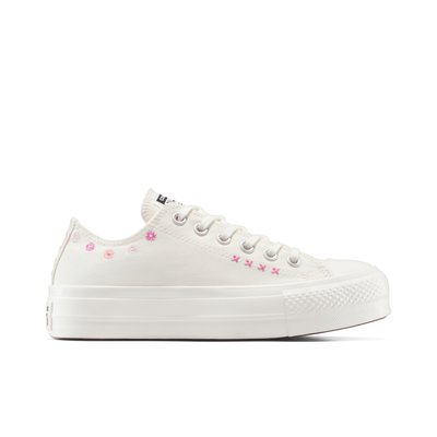 Baskets CHUCK TAYLOR ALL STAR LIFT FLORAL EMBROIDERY LOW TOP CONVERSE