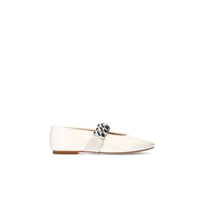 Ballerines en cuir avec clous SACHA