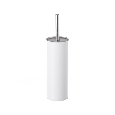 Balai brosse WC métal blanc WADIGA