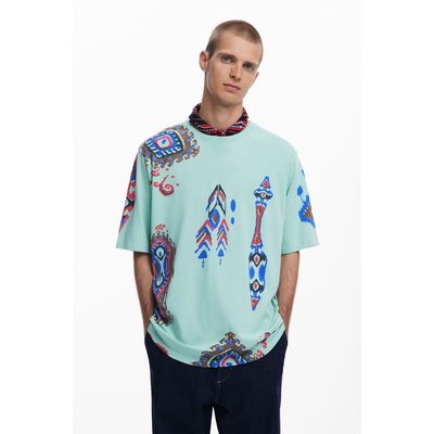 T-shirt à imprimé tribal DESIGUAL
