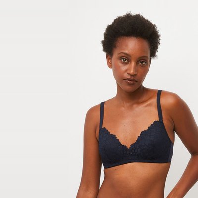 Soutien-gorge triangle paddé CAMILLE en dentelle MONOPRIX