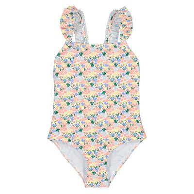 Купальник цельный с цветочным принтом LA REDOUTE COLLECTIONS