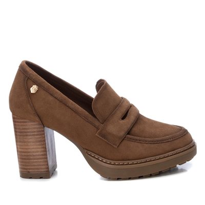Mocassins en cuir avec talon de 8 cm CARMELA