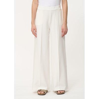 Pantalon large blanc en jersey milano HUMILITY