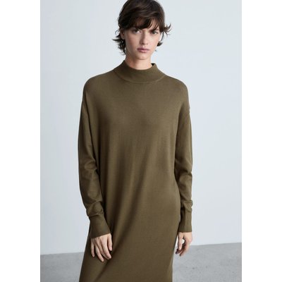 Robe maille col montant MANGO