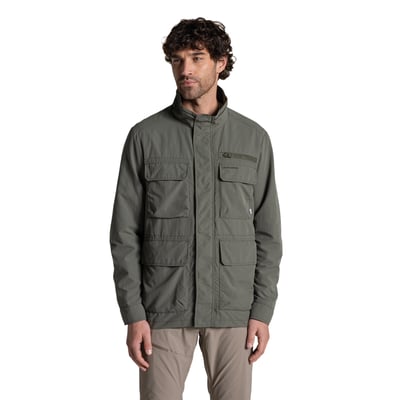 Veste unie à col montant et poches ADVENTURE CRAGHOPPERS