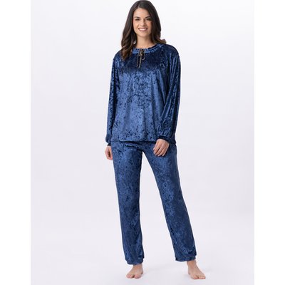 Jogging en panne de velours PLATINE 802 LE CHAT