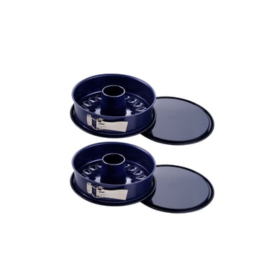 Lot de 2 moules à gâteaux 26/26 cm en acier BACK-LIEBE DR OETKER