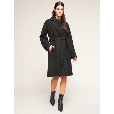 Manteau bouclé avec ceinture MOTIVI