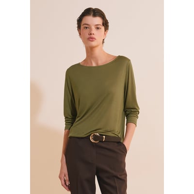T-shirt col bateau manches longues ALEXIS TS BATO ETAM