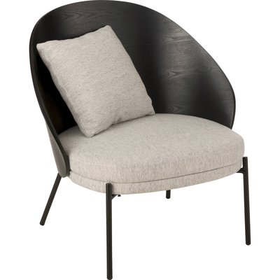 Chaise lounge bois et métal   design contemporain RECOLLECTION