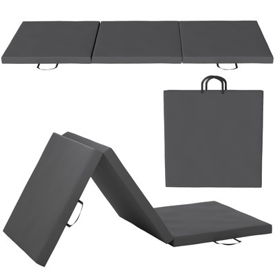 Tapis de gymnastique EPE Gris HOMCOM