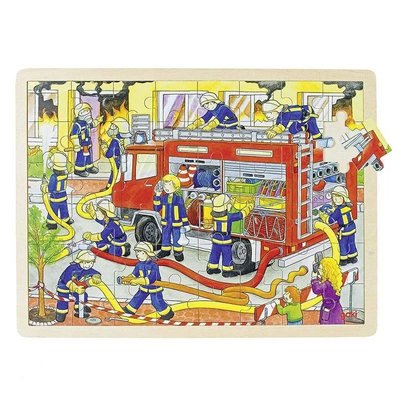 Puzzle Brigade de pompiers GOKI