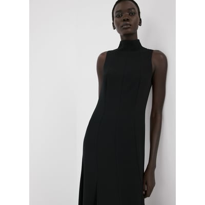 Robe Soirée Mango Classe Chic - Noir Taille 38/M - Style Moulant Et Court - Occasion Très Bon état