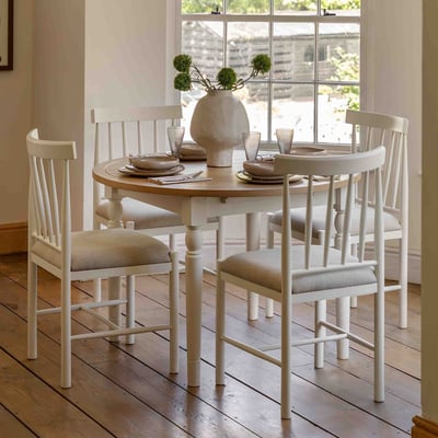 Ende Round Extending Dining Table (Seats 6) ÉDITÉ
