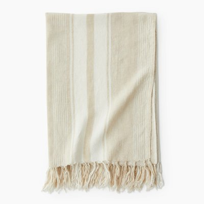 Fouta, 100x180cm, 100% lin, MONOPRIX