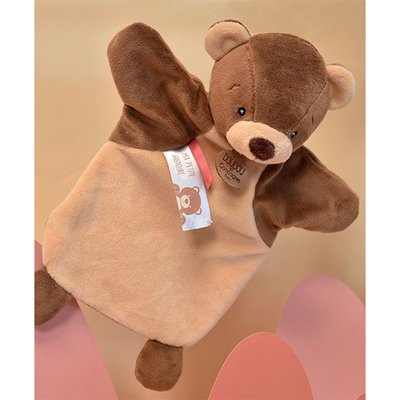 Doudou marionnette à main Ours DOUDOU ET COMPAGNIE