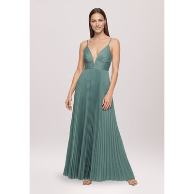 Robe en chiffon à encolure en v VERA MONT