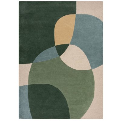 Tapis de salon moderne pure laine GLEE NOVATREND