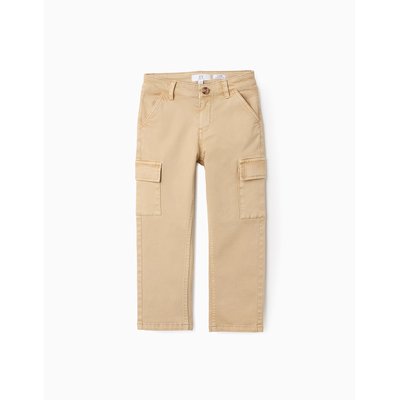 Pantalon en Sergé Cargo ZIPPY