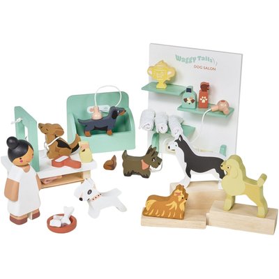 Set salon de toilettage pour chiens Waggy Tails TENDER LEAF TOYS