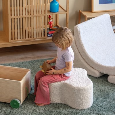 Pouf enfant petit nuage bouclette CLAUDY WIGIWAMA