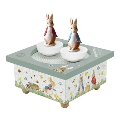 Boîte à musique magnétique Dancing Peter Rabbit TROUSSELIER