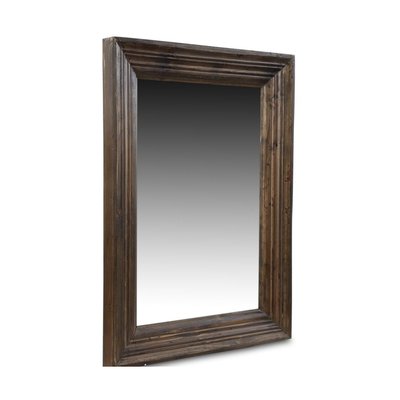 Miroir Ancien Rectangulaire Vertical Bois DECORATION D’AUTREFOIS