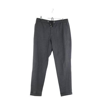 Pantalon Homme DKNY - Gris Laine - Taille 34 - Occasion Très Bon état - Devant Plat
