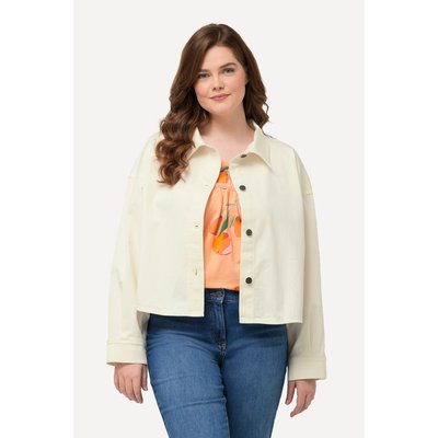 Veste en jean à col de chemise. Coton bio ULLA POPKEN