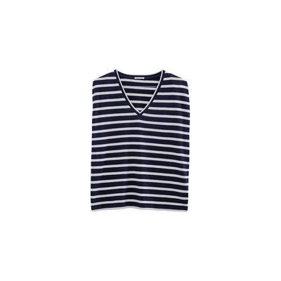 Tee-shirt marinière et épaulettes IKKS
