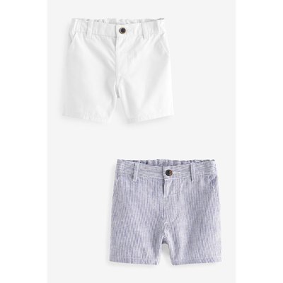 Shorts chino coupe classique, lot de 2 NEXT