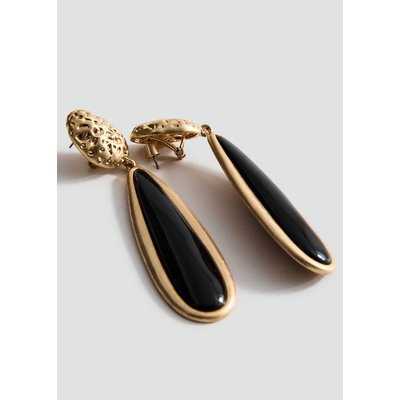 Boucles d'oreilles pendantes résine MANGO