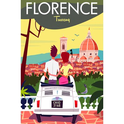Tableau voyage à florence HEXOA