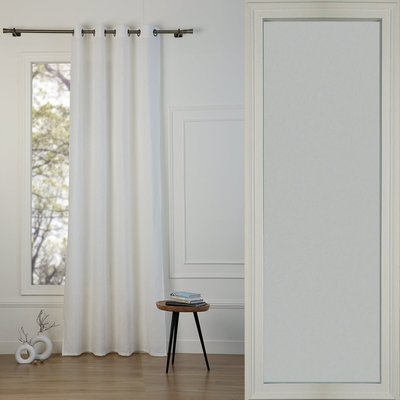 Rideau à oeillets toile de coton LOUIS FEBRONIE