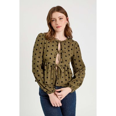 Blouse avec noeuds CACHE CACHE
