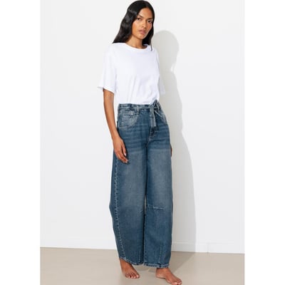 Jean balloon taille haute PROMOD