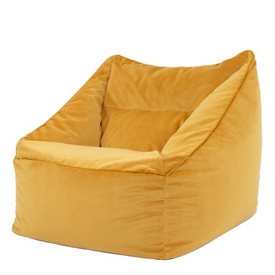 Pouf fauteuil velours - NATALIA ICON
