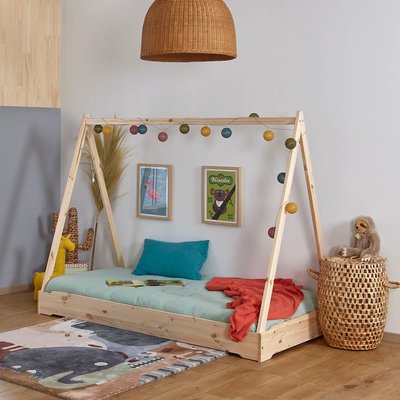 Lit empilable cabane Bois massif  JELLY AKITEN RETAIL