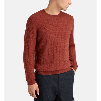 Pull droit cachcables torsadé cachemire GALERIES LAFAYETTE