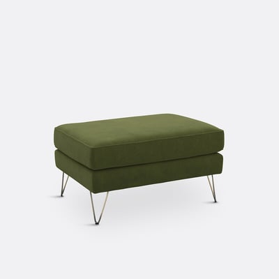 Pouf velours, Topim LA REDOUTE INTERIEURS