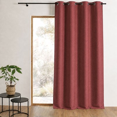 Rideau 100 % occultant uni doublé HOME MAISON