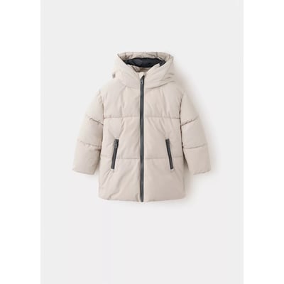 Anorak matelassé détails contrastants MANGO BABY
