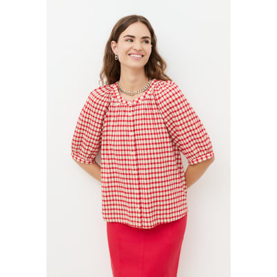Chemise ample col rond CHEMISE CAUBE CAROLL