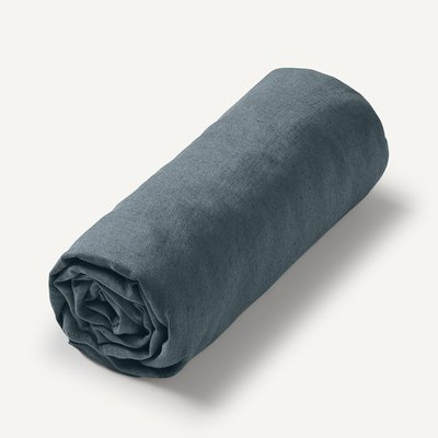 Elina Washed Linen Fitted Sheet For Deep Mattresses (32cm) AM.PM