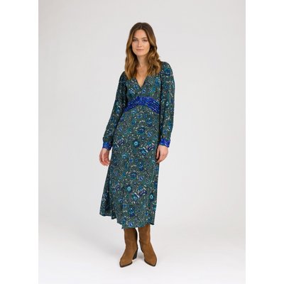 ROBE MIDI PATCHWORK ET AJUSTÉE OASSIS AN'GE