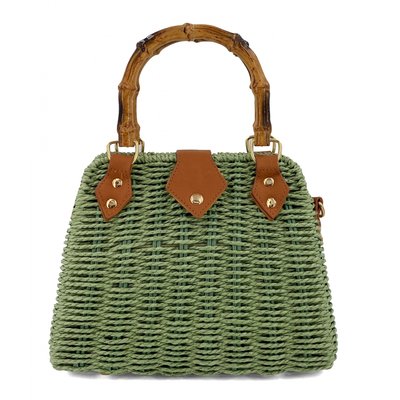 Sac à main en paille LES SACS DE K'RLOT